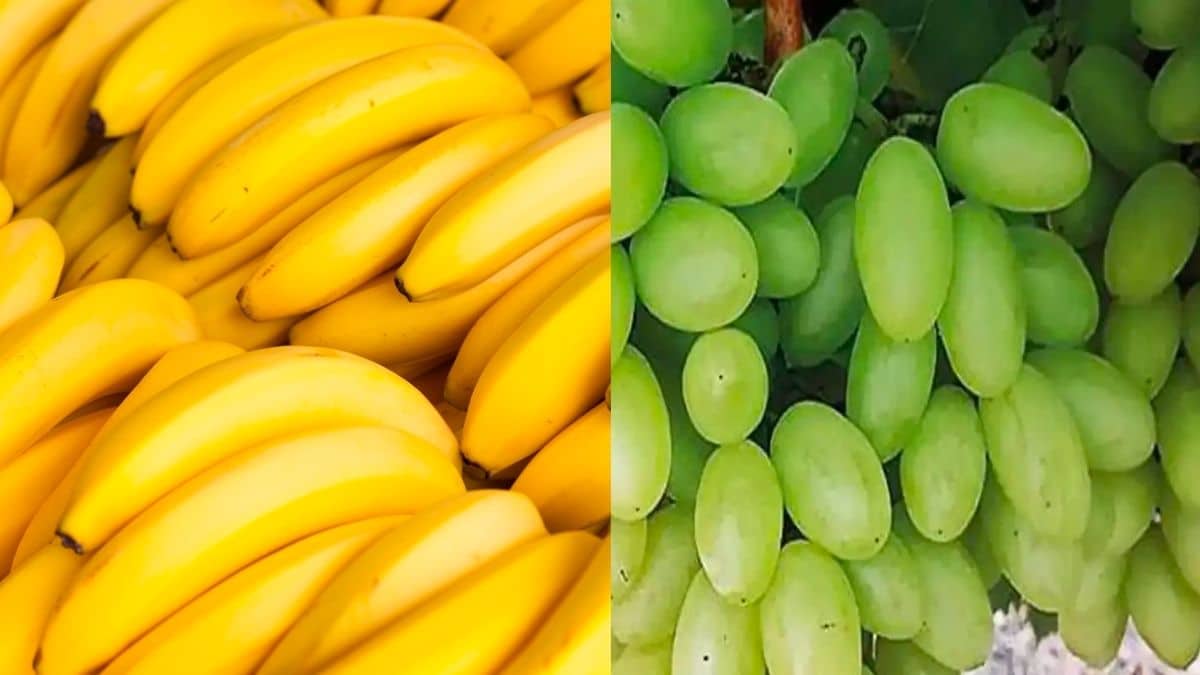 banana-grapes