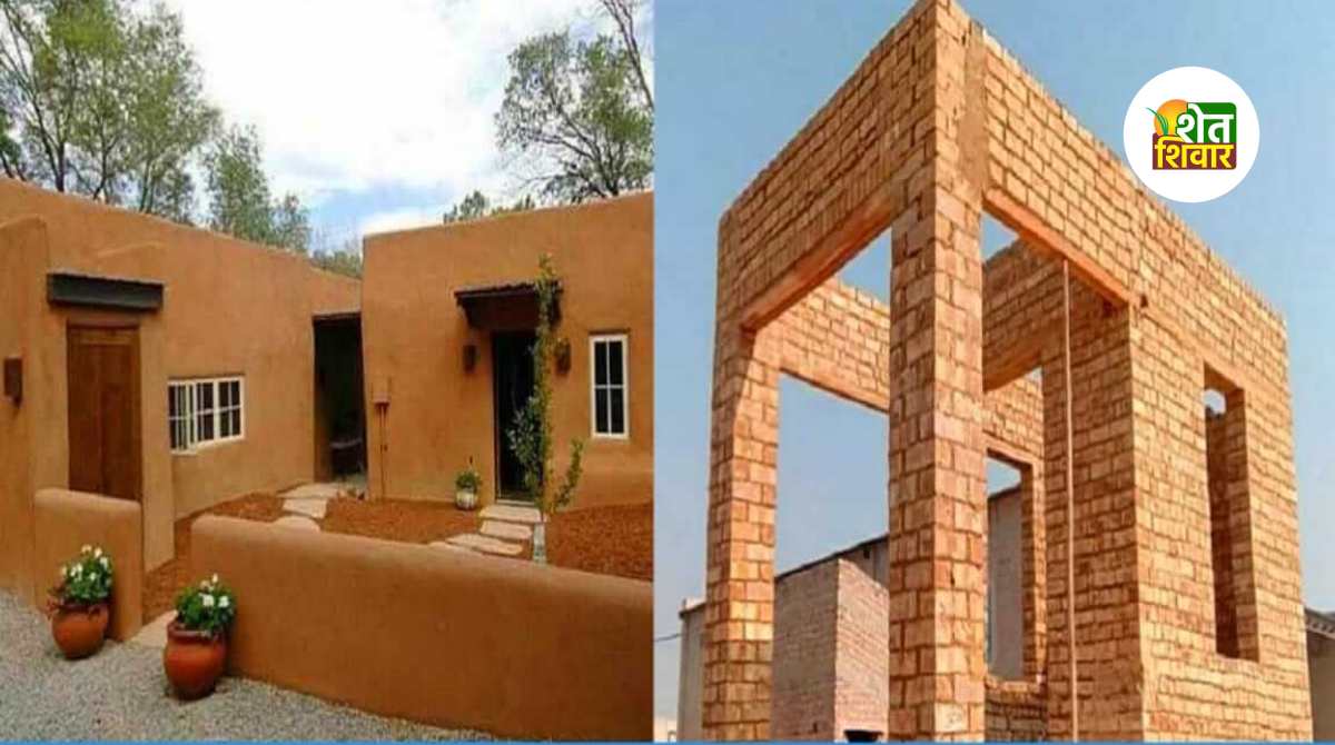 A house built using dung